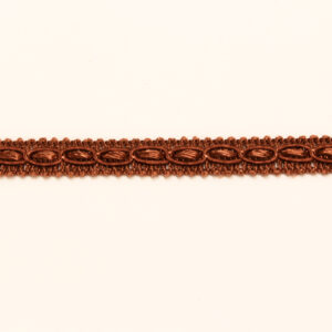 Dekorband, 10mm – brun (pris per meter)