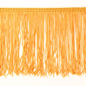 Frans, ca 100 mm  – gul/guld (pris per meter)