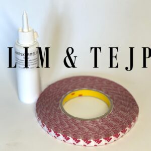 Lampskärmslim och tejp
