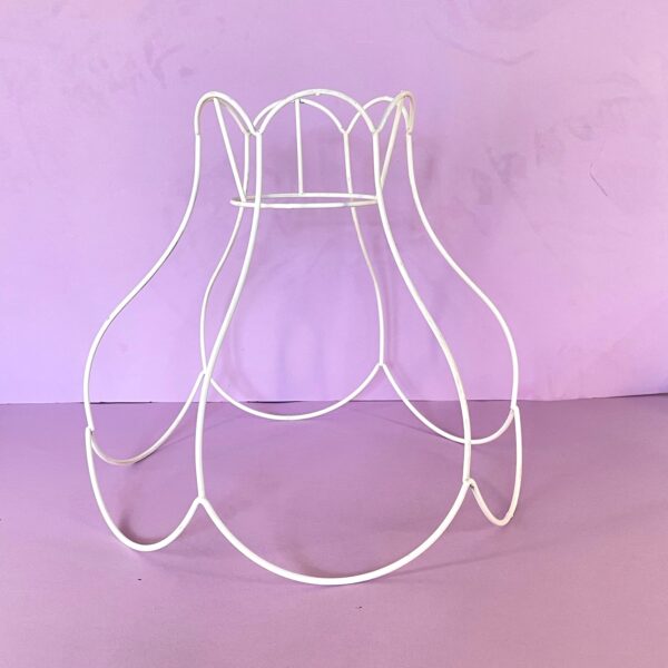 Lampskärmsstomme till bordslampa, golvlampa, höjd 27 cm