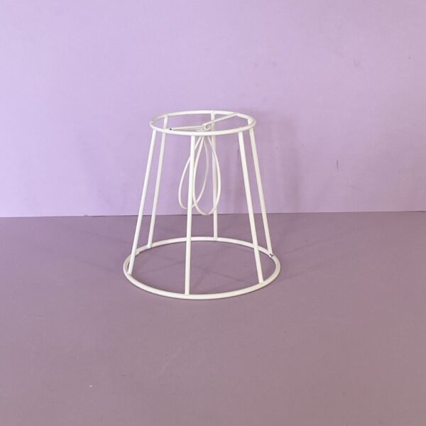 Lampskärmsstomme till bordslampa, lampett, höjd 10 cm